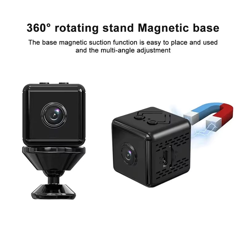 UltraMini 4K WiFi Security Cam – Watch What Matters, Anytime, Anywhere!