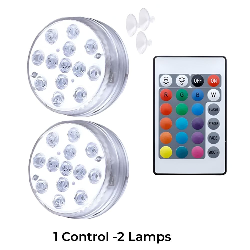 13-LED Submersible Light – Light Up Water, Elevate the Mood